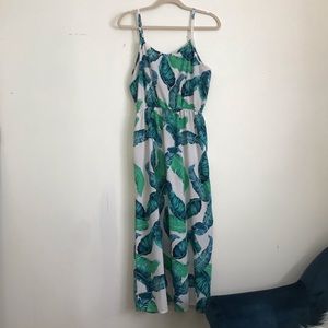 Palm leaf dress